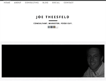 Tablet Screenshot of joetheesfeld.com